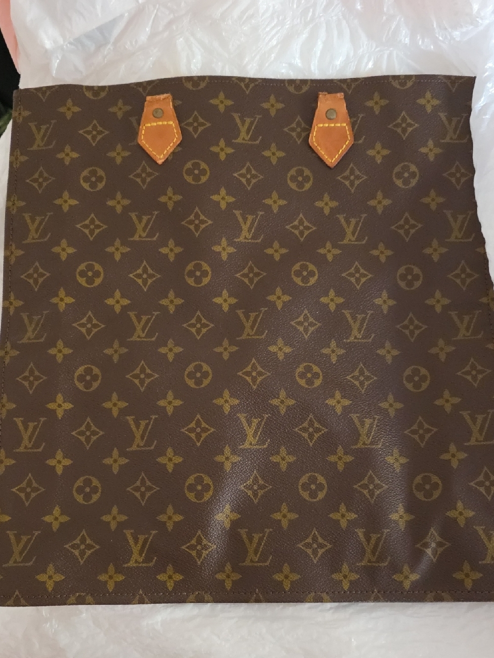 Louis Vuitton Monogram Canvas Shopper Tote - Brown & Tan